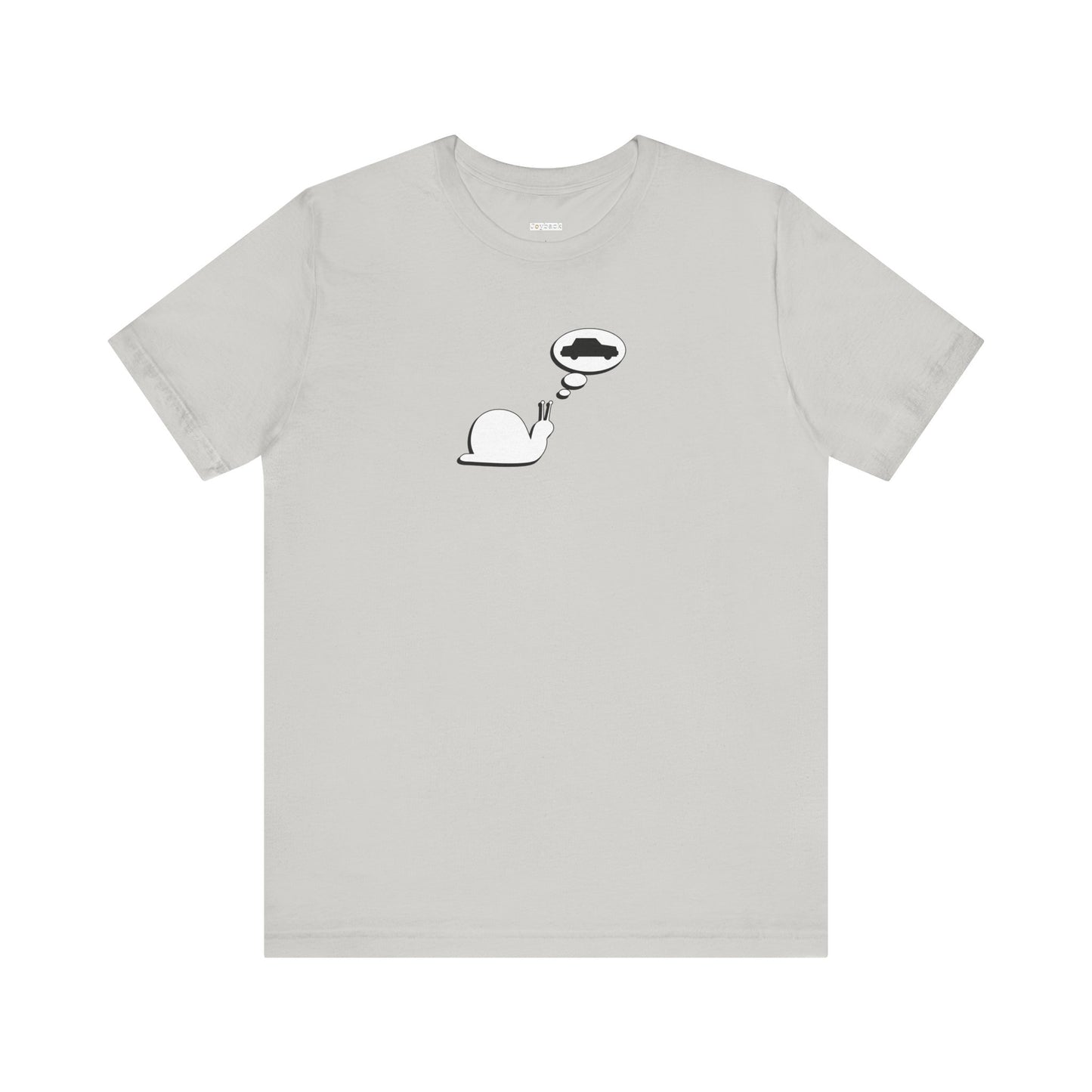 Snail Yearns to Go Fast - Soft Cotton Tee - Adult/Unisex