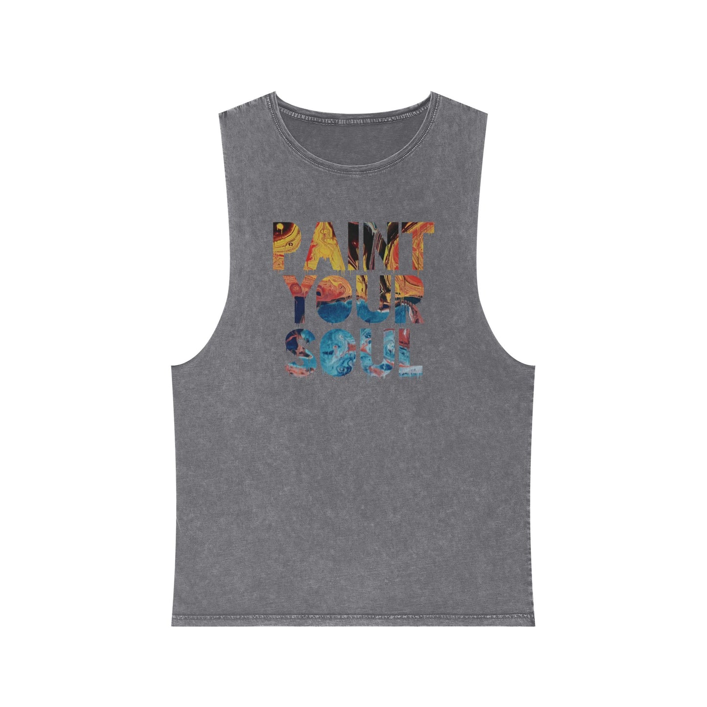 PAINT YOUR SOUL - Stonewash Tank - Adult/Unisex