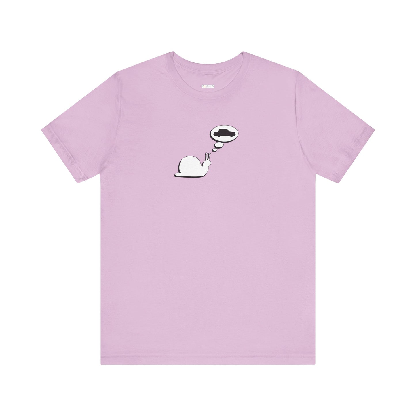 Snail Yearns to Go Fast - Soft Cotton Tee - Adult/Unisex