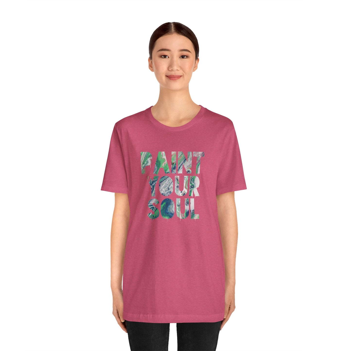 PAINT YOUR SOUL - Soft Cotton Tee - Adult/Unisex