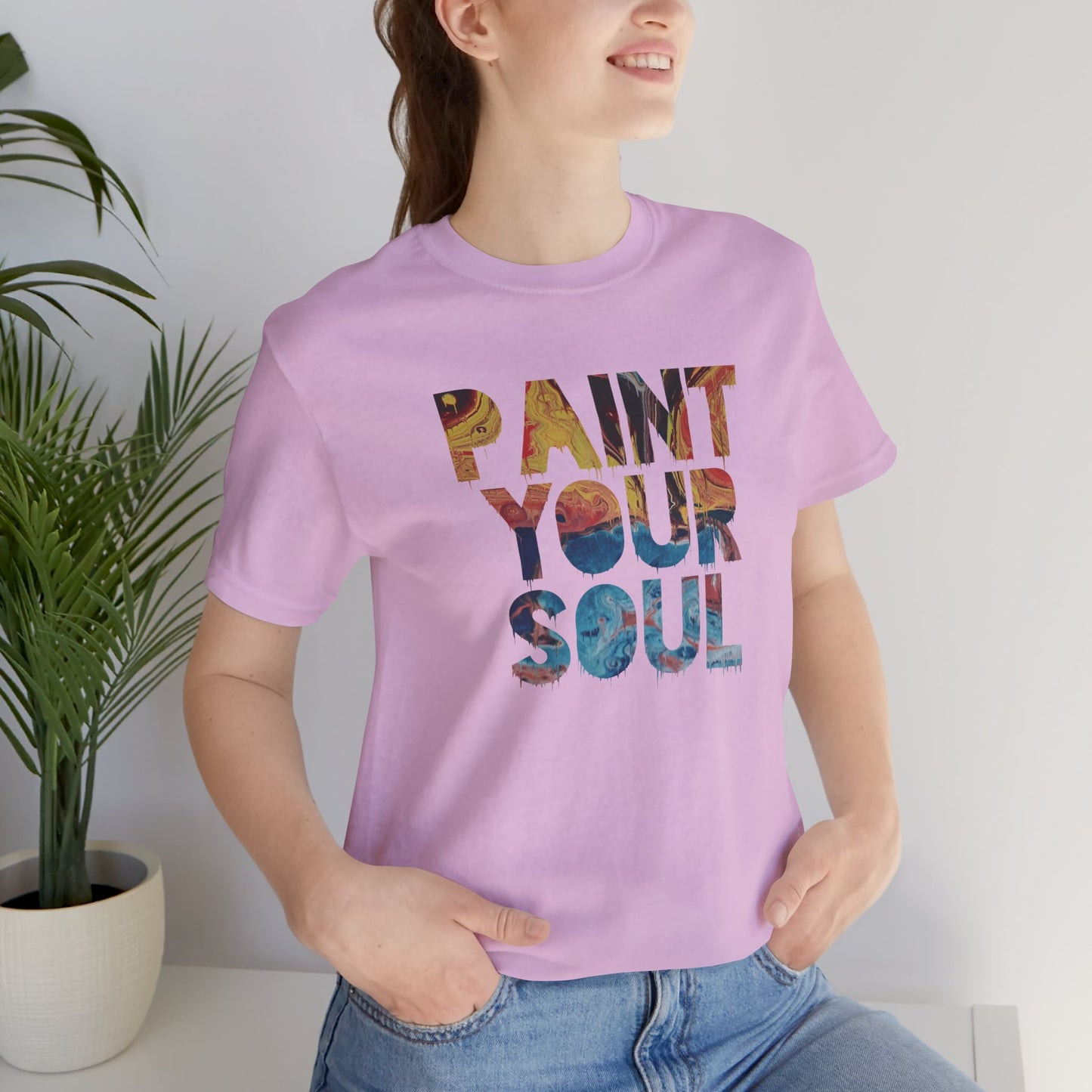 PAINT YOUR SOUL - Soft Cotton Tee - Adult/Unisex