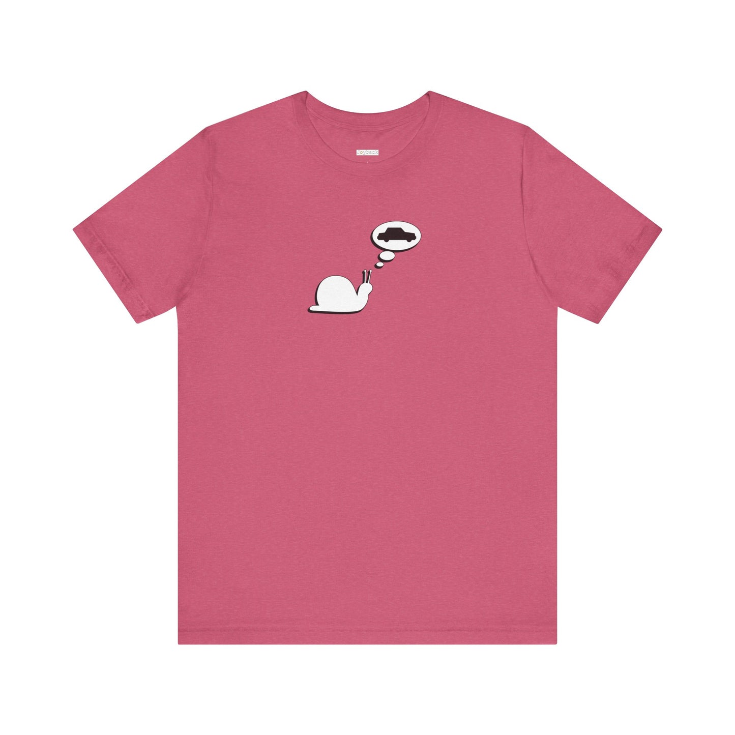 Snail Yearns to Go Fast - Soft Cotton Tee - Adult/Unisex