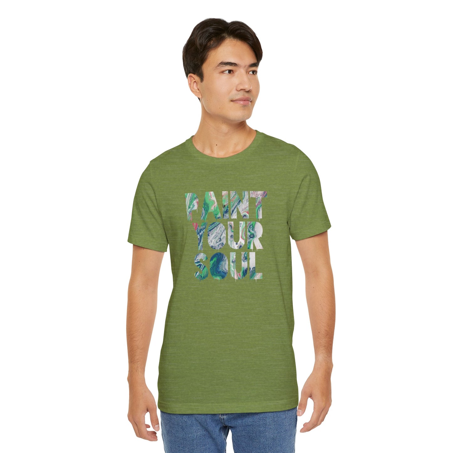 PAINT YOUR SOUL - Soft Cotton Tee - Adult/Unisex