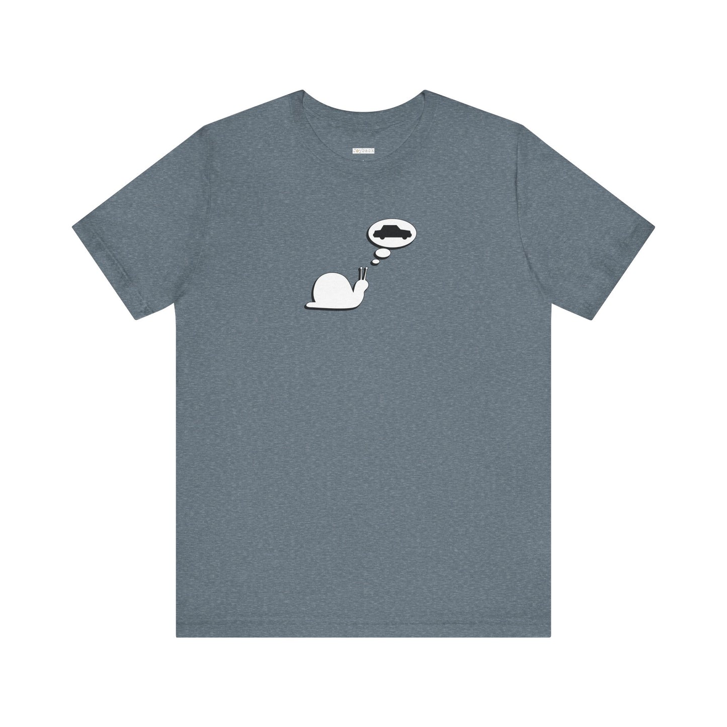 Snail Yearns to Go Fast - Soft Cotton Tee - Adult/Unisex