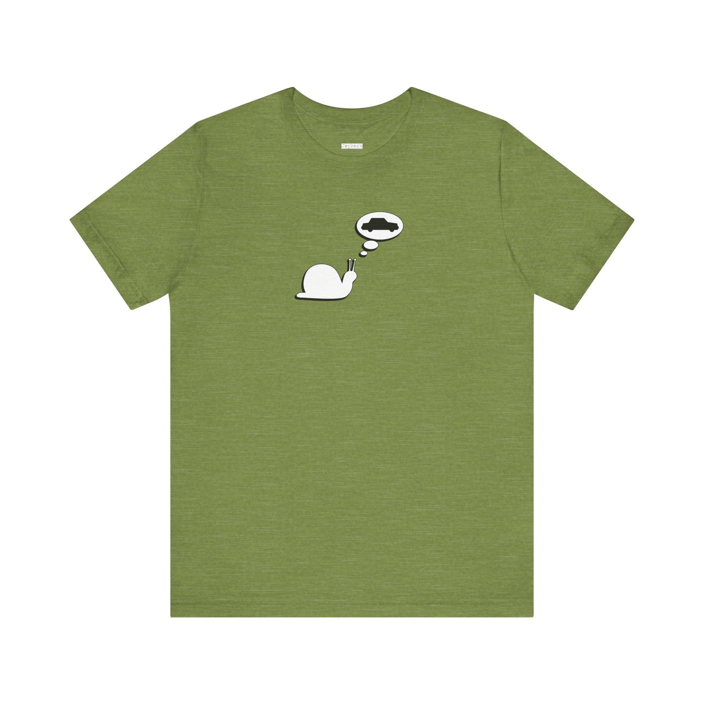 Snail Yearns to Go Fast - Soft Cotton Tee - Adult/Unisex