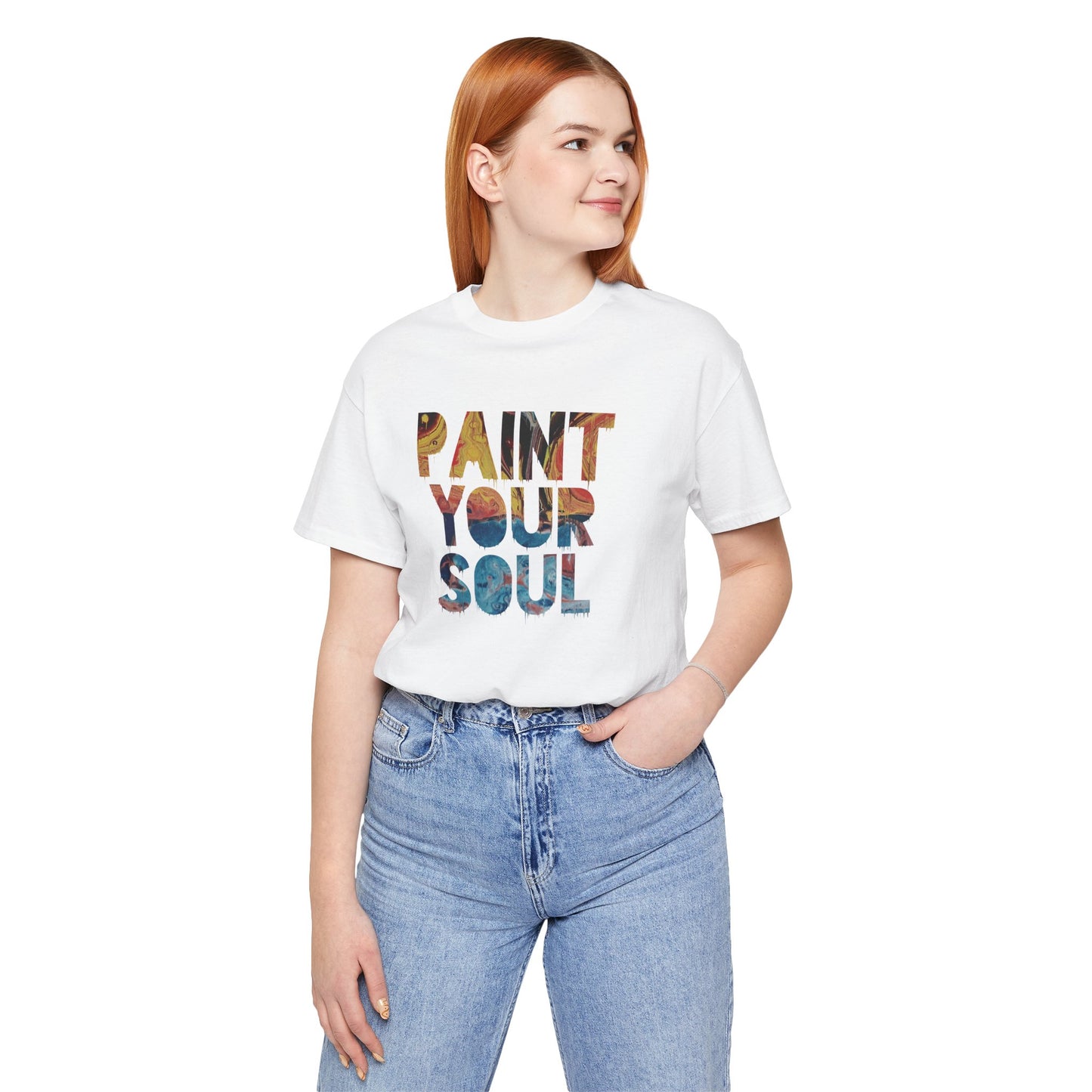 PAINT YOUR SOUL - Soft Cotton Tee - Adult/Unisex
