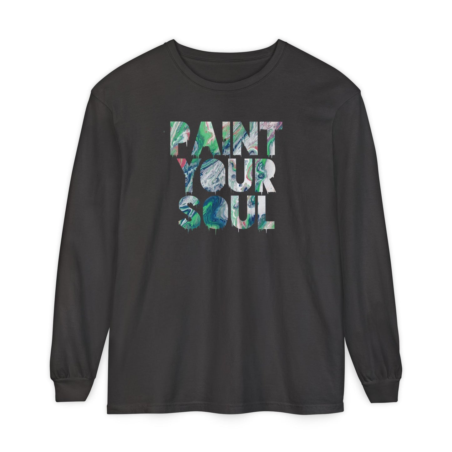 PAINT YOUR SOUL - Comfy Long-Sleeve Shirt - Adult/Unisex