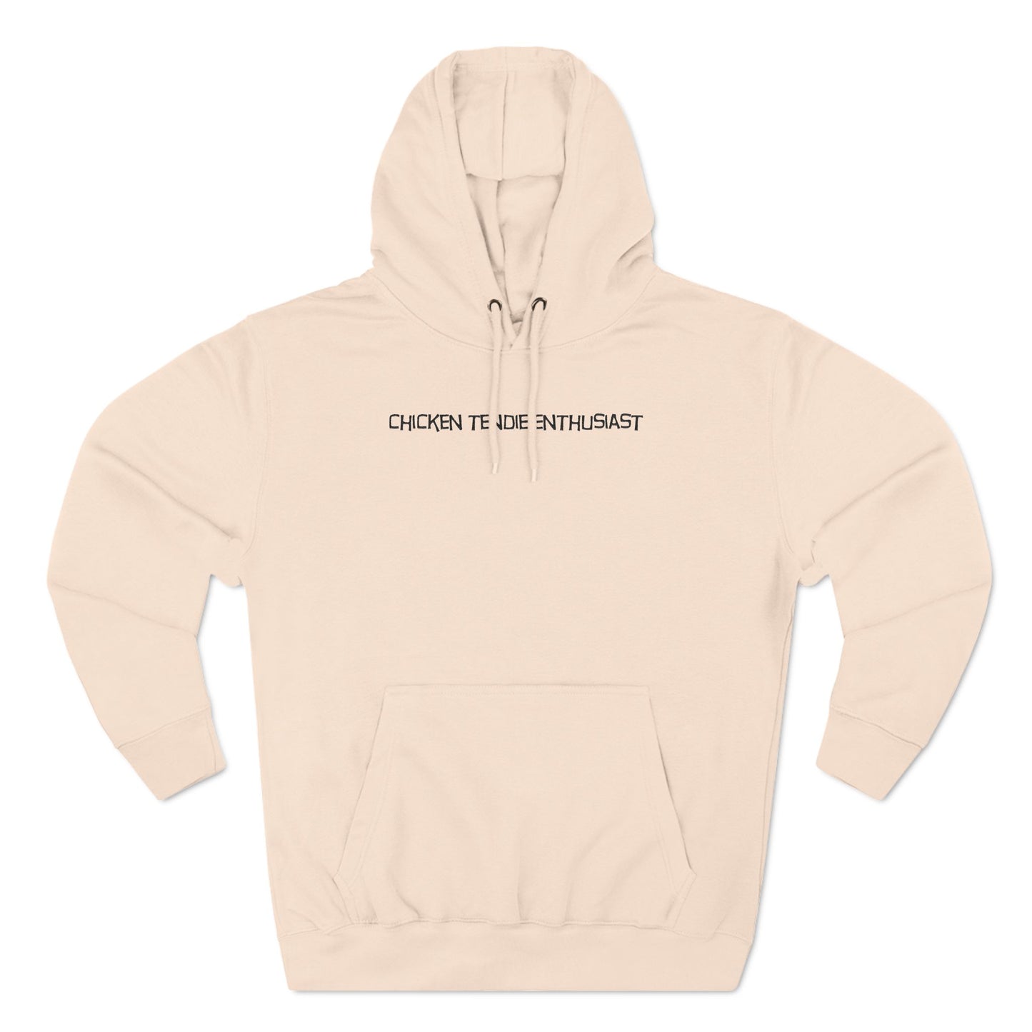 Chicken Tendie Enthusiast - Cozy Fleece Hoodie - Adult/Unisex