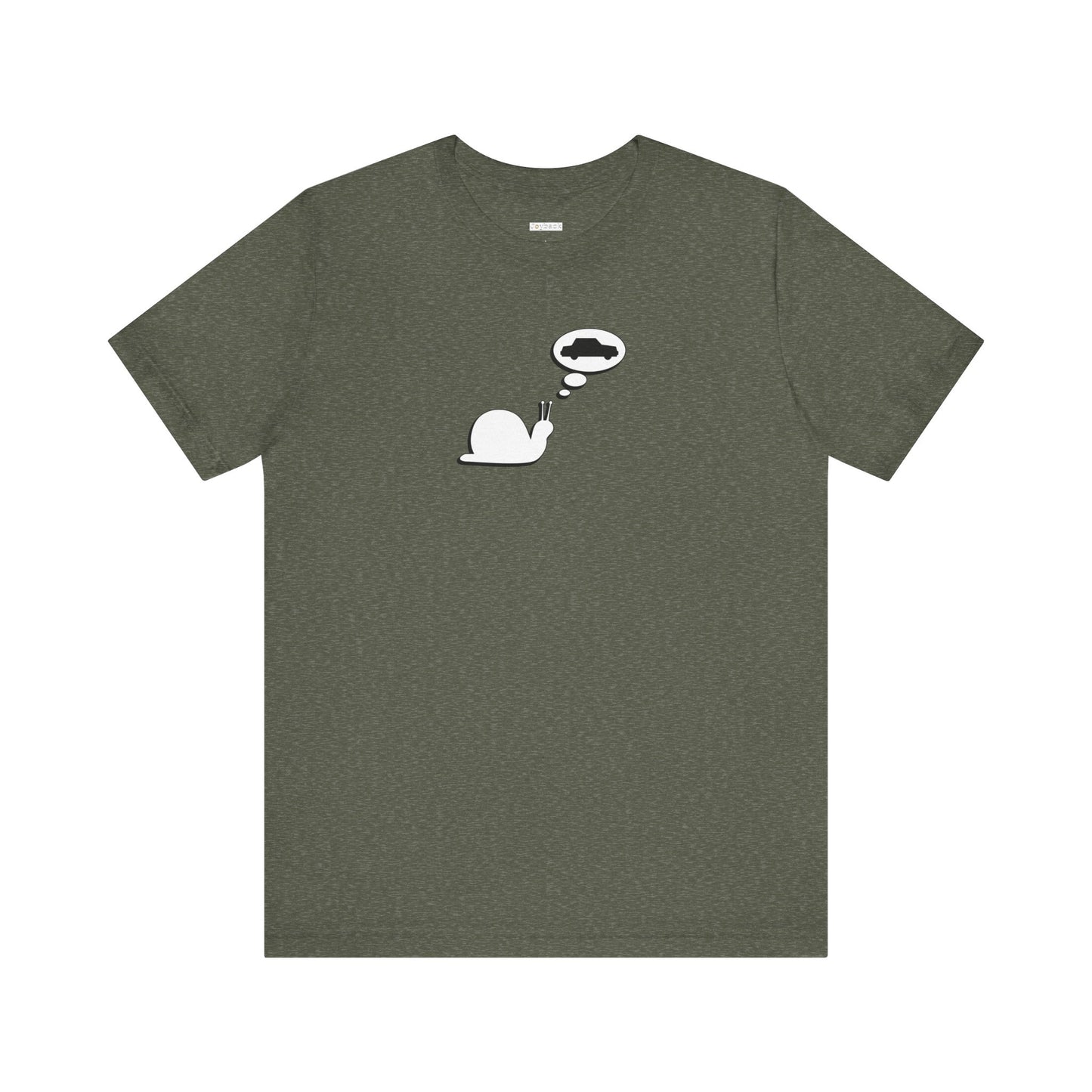 Snail Yearns to Go Fast - Soft Cotton Tee - Adult/Unisex