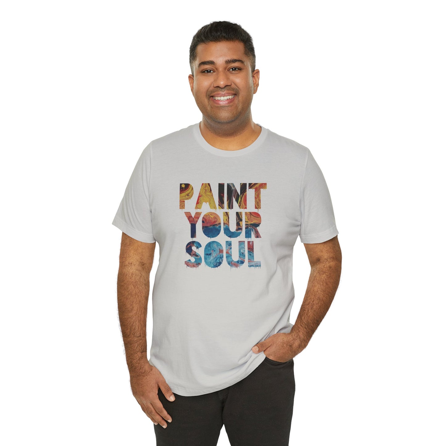 PAINT YOUR SOUL - Soft Cotton Tee - Adult/Unisex