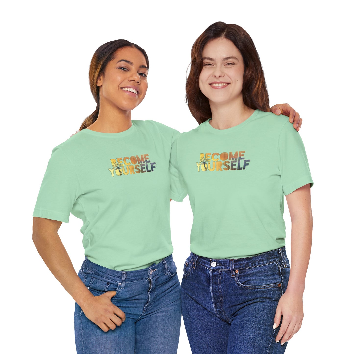 BECOME YOURSELF T-SHIRT | 100% COTTON | SUPER SOFT