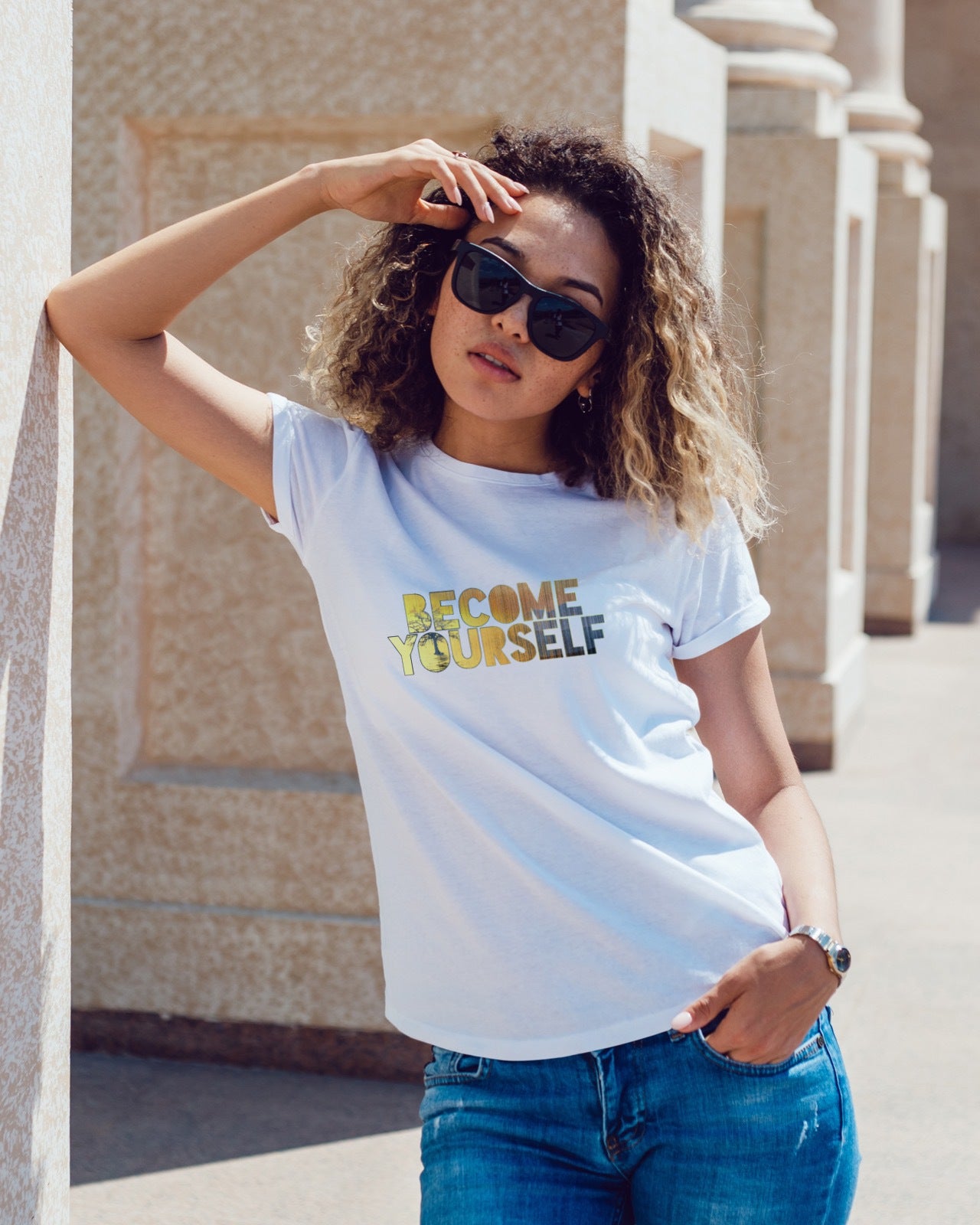BECOME YOURSELF T-SHIRT | 100% COTTON | SUPER SOFT