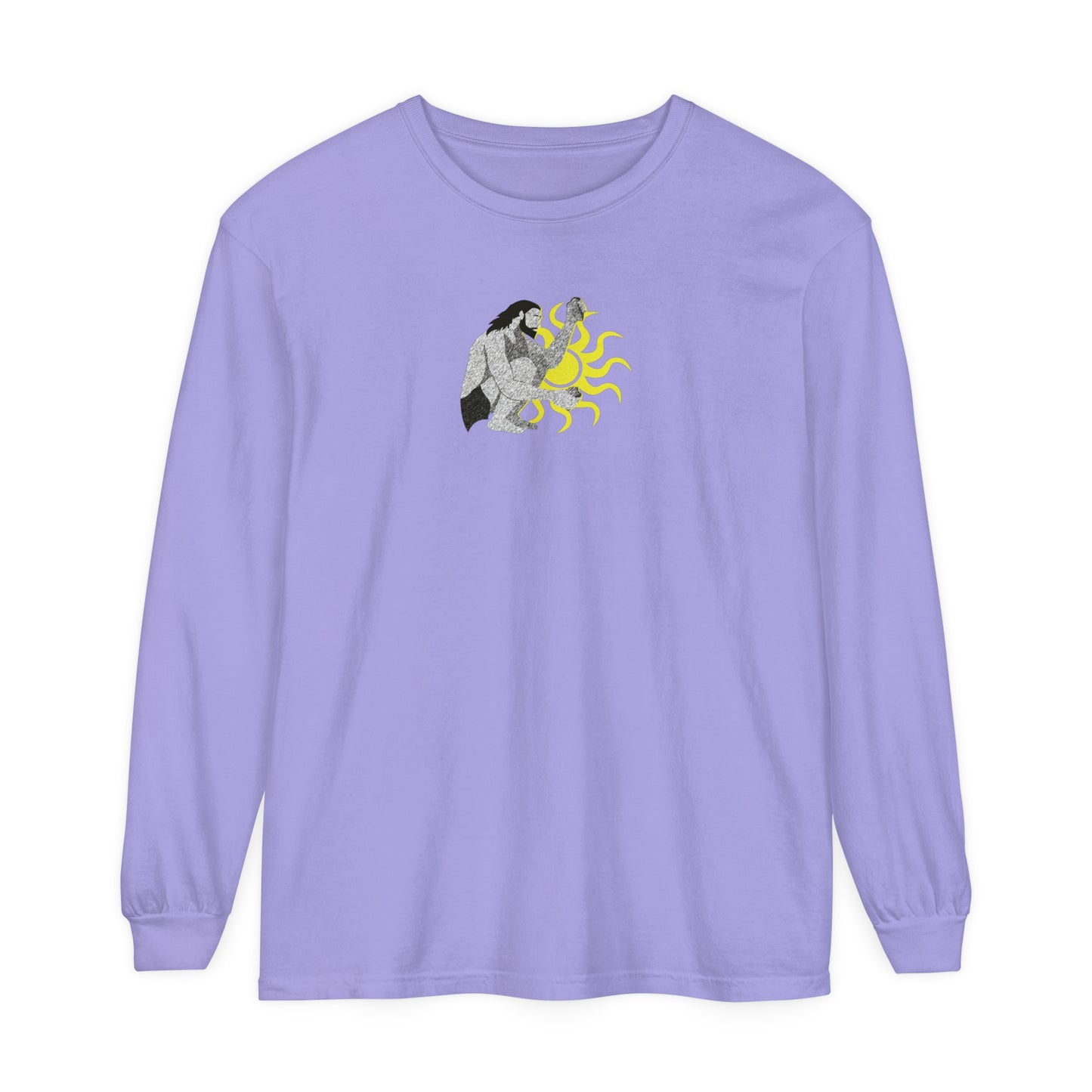 Caveman - Comfy Long-Sleeve Shirt - Adult/Unisex