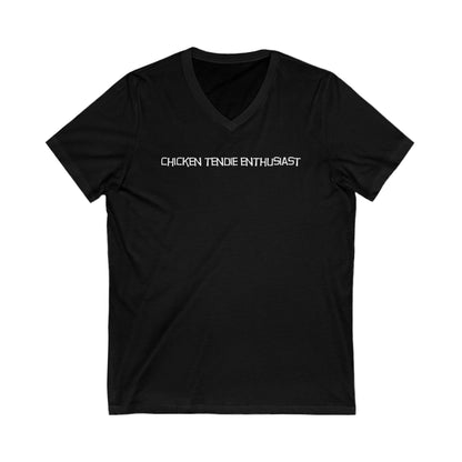 Chicken Tendie Enthusiast - Ultra-Comfort V-Neck T - Adult/Unisex