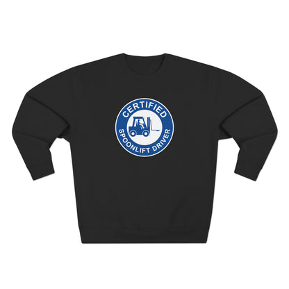 Spoonlift Driver - Cozy Crewneck Sweater - Adult/Unisex