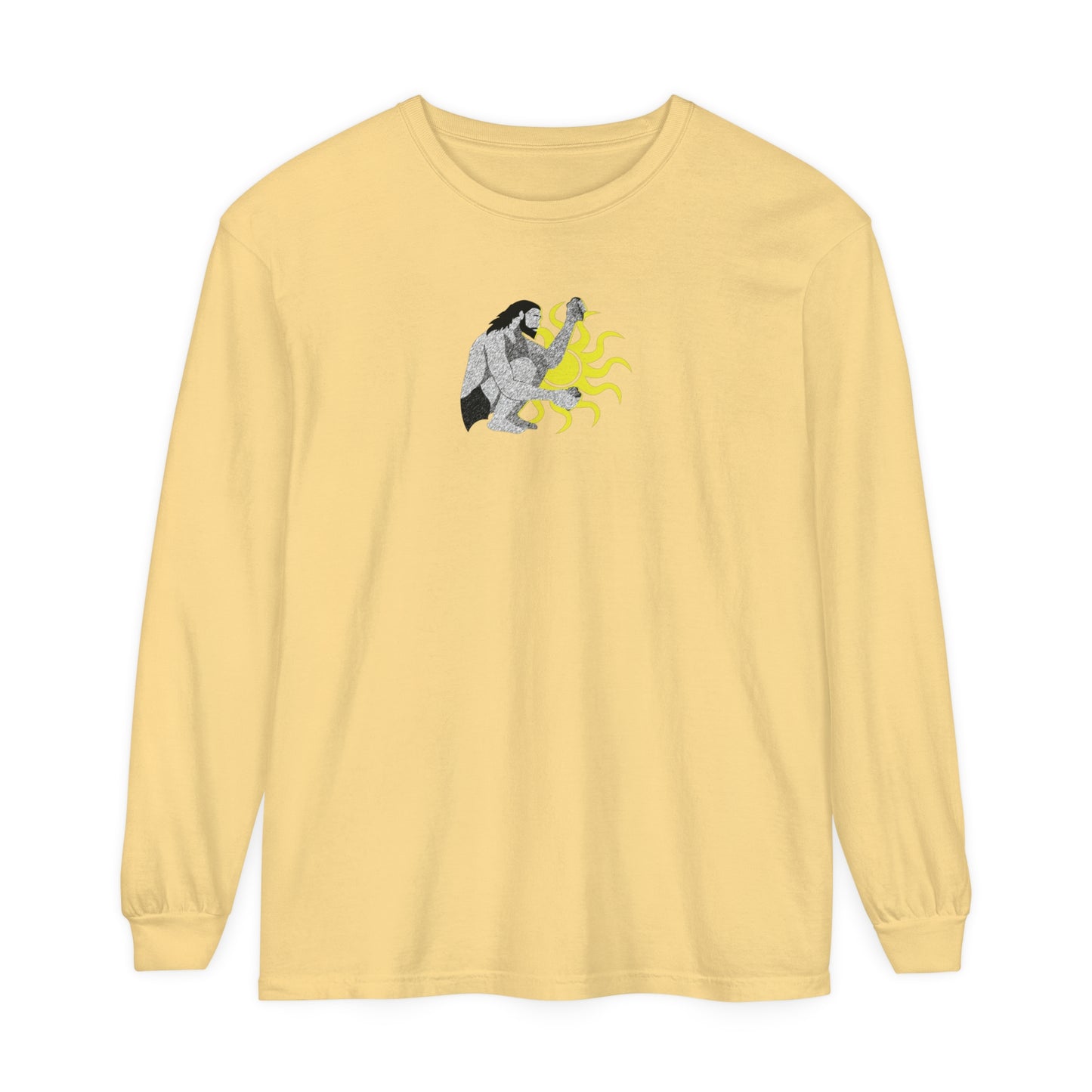 Caveman - Comfy Long-Sleeve Shirt - Adult/Unisex