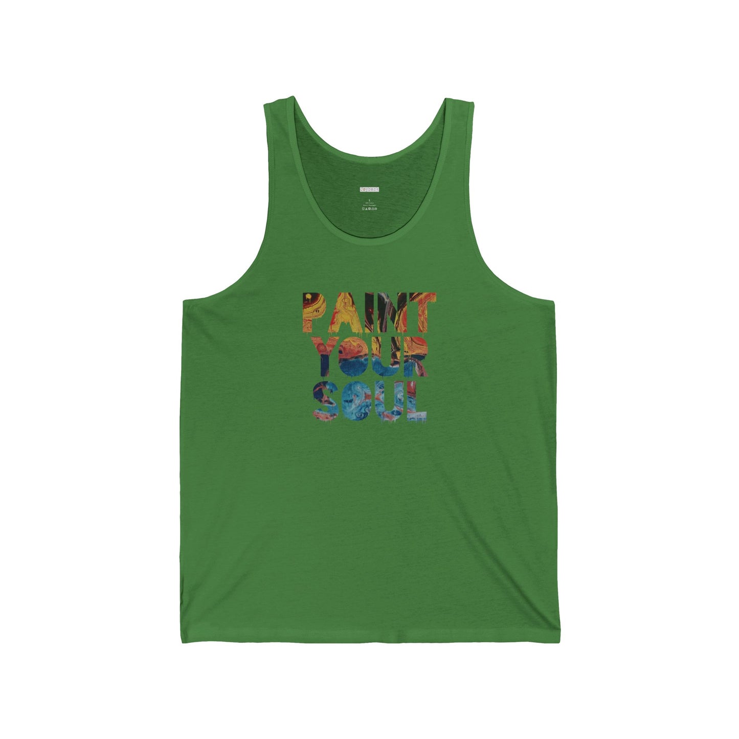 PAINT YOUR SOUL - Unisex Jersey Tank - Adult/Unisex
