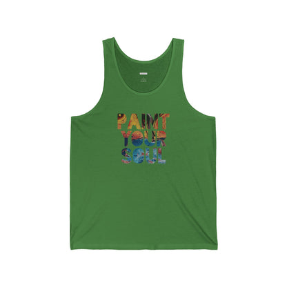 PAINT YOUR SOUL - Unisex Jersey Tank - Adult/Unisex