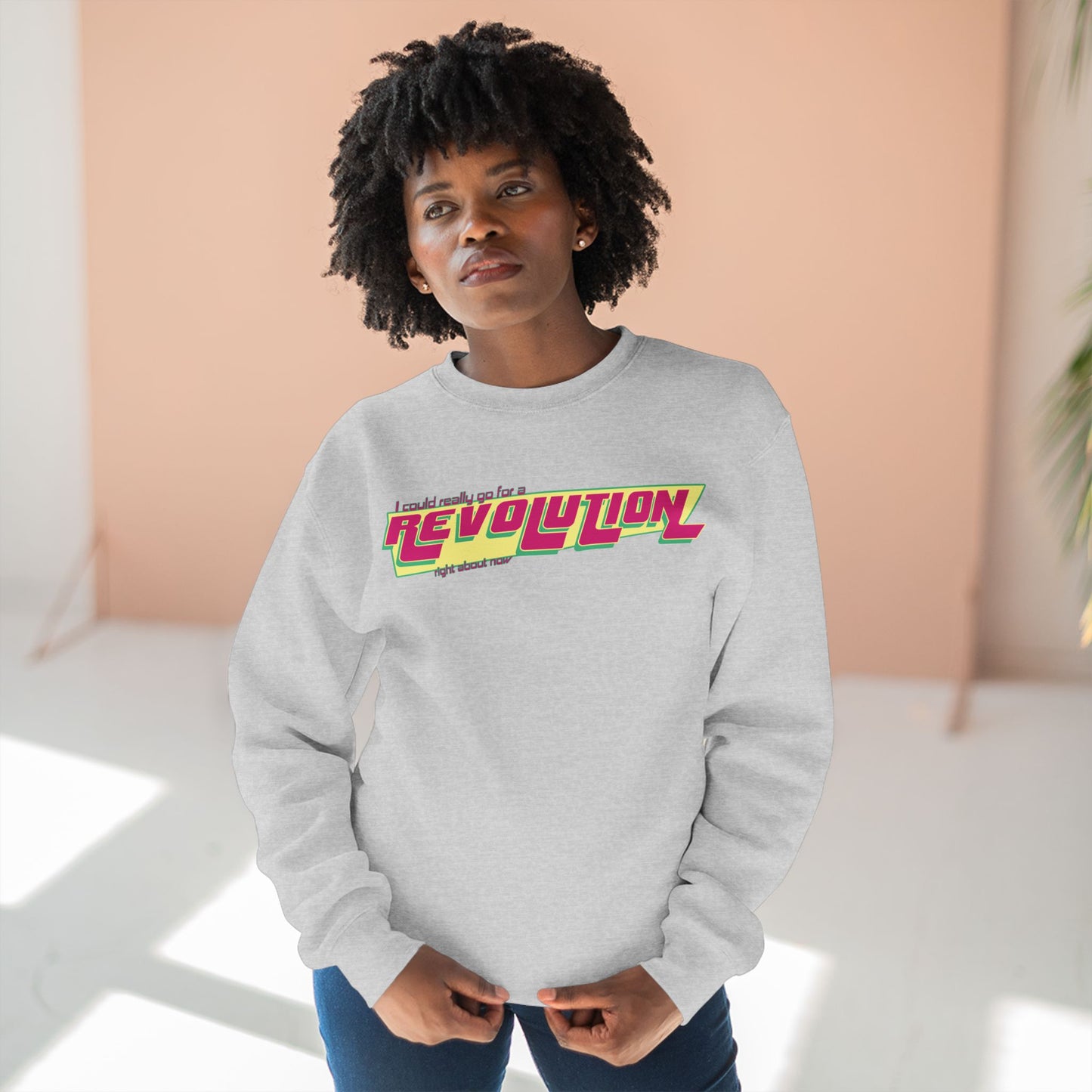 Revolution - Cozy Crewneck Sweater - Unisex/Adult