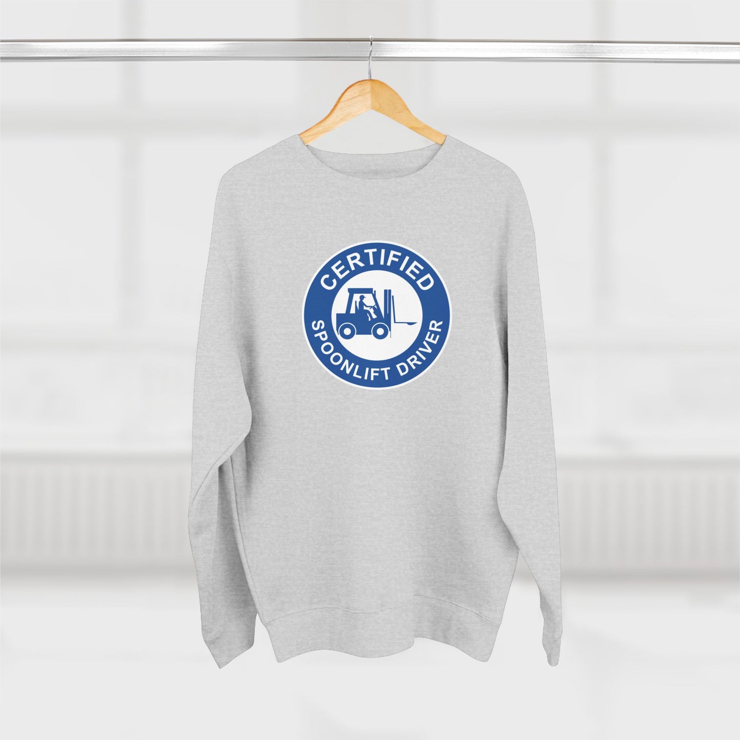 Spoonlift Driver - Cozy Crewneck Sweater - Adult/Unisex