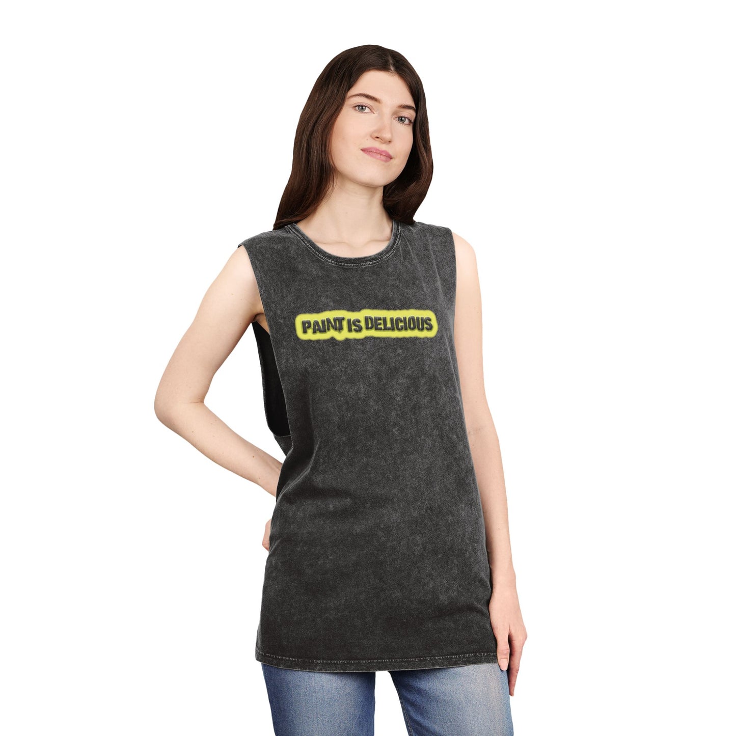 Paint Is Delicious - Stonewash Tank - Unisex/Adult