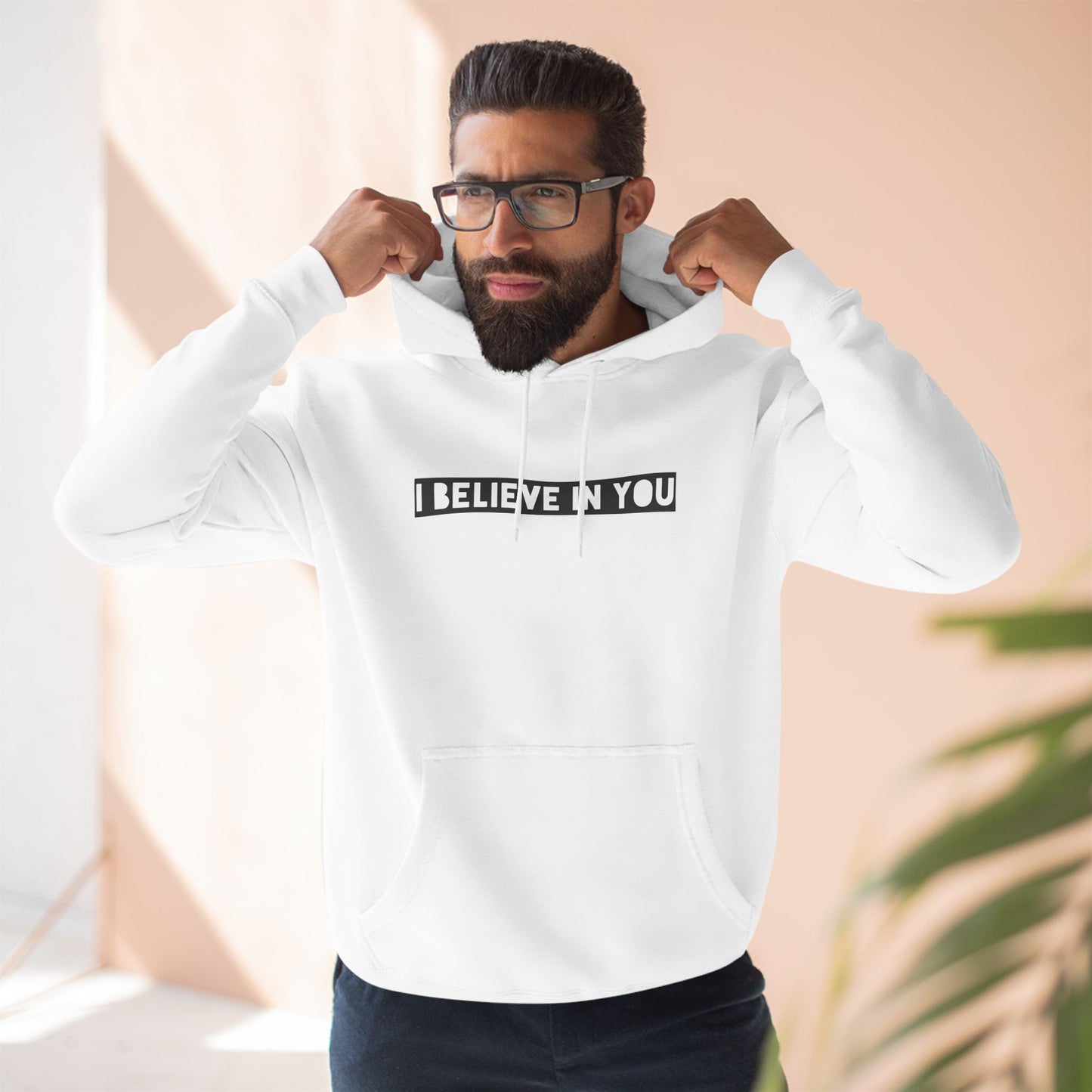 I Believe In You - Cozy Fleece Hoodie - Adult/Unisex