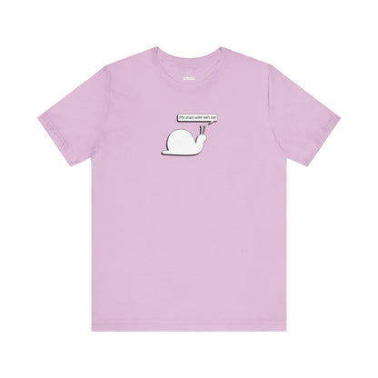 My Snail Wife Left Me -  Soft Cotton Tee - Adult/Unisex