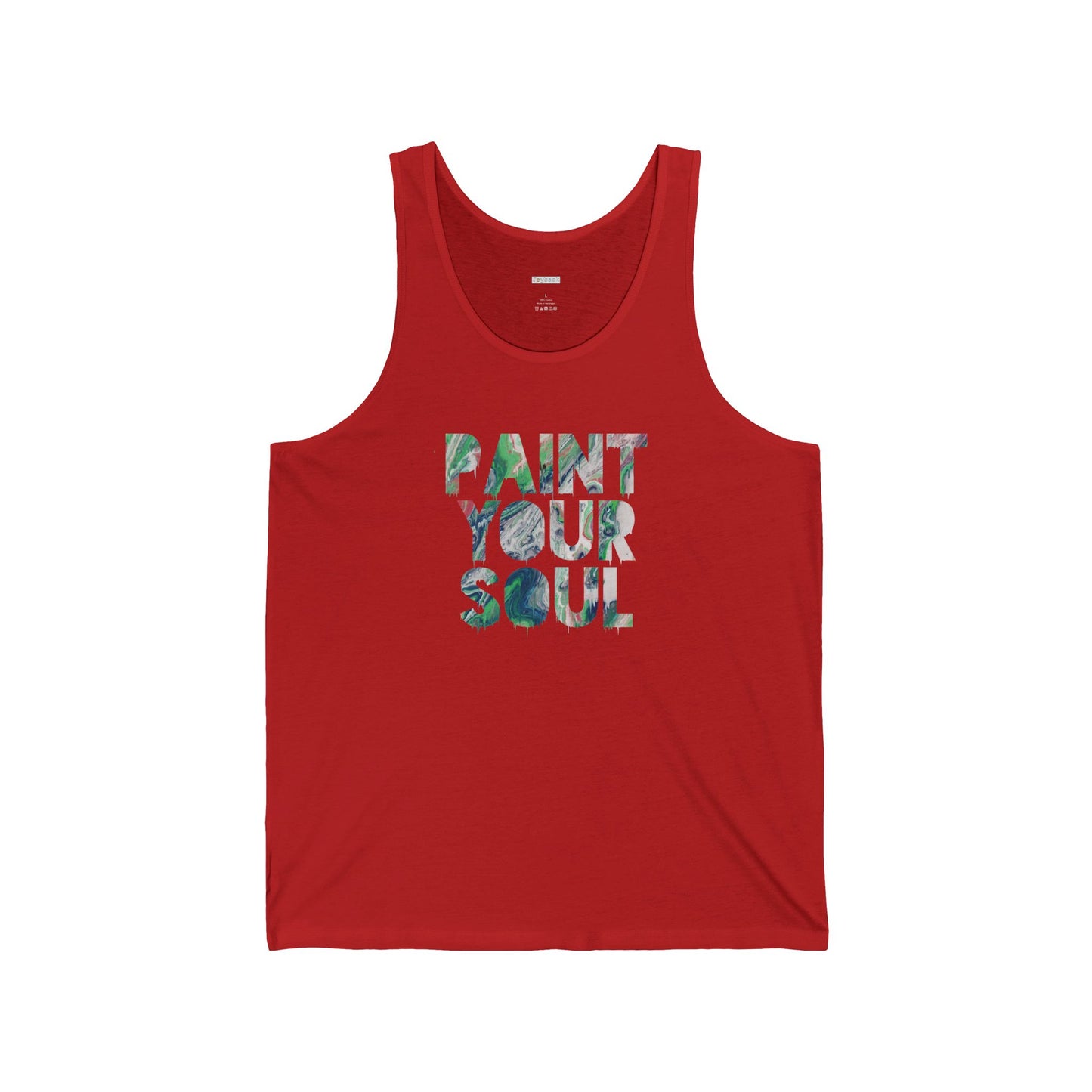 PAINT YOUR SOUL - Unisex Jersey Tank - Adult/Unisex