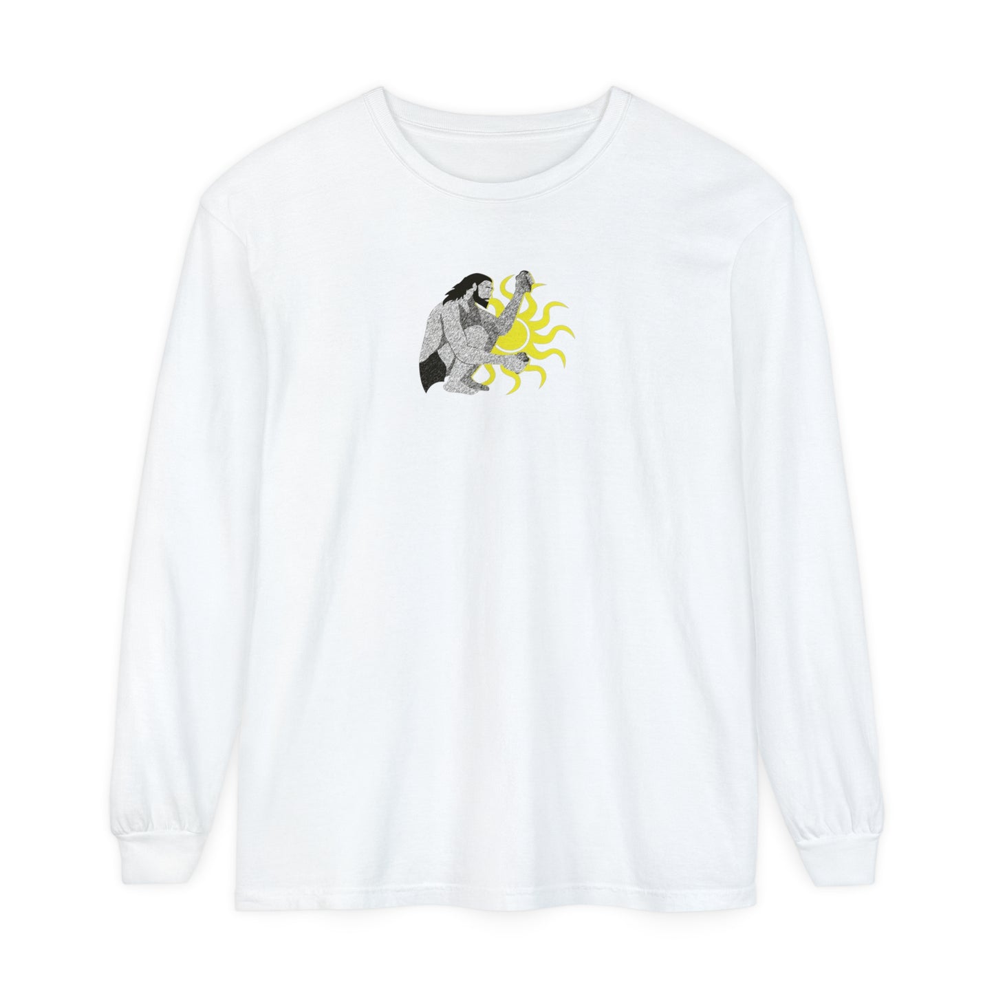 Caveman - Comfy Long-Sleeve Shirt - Adult/Unisex