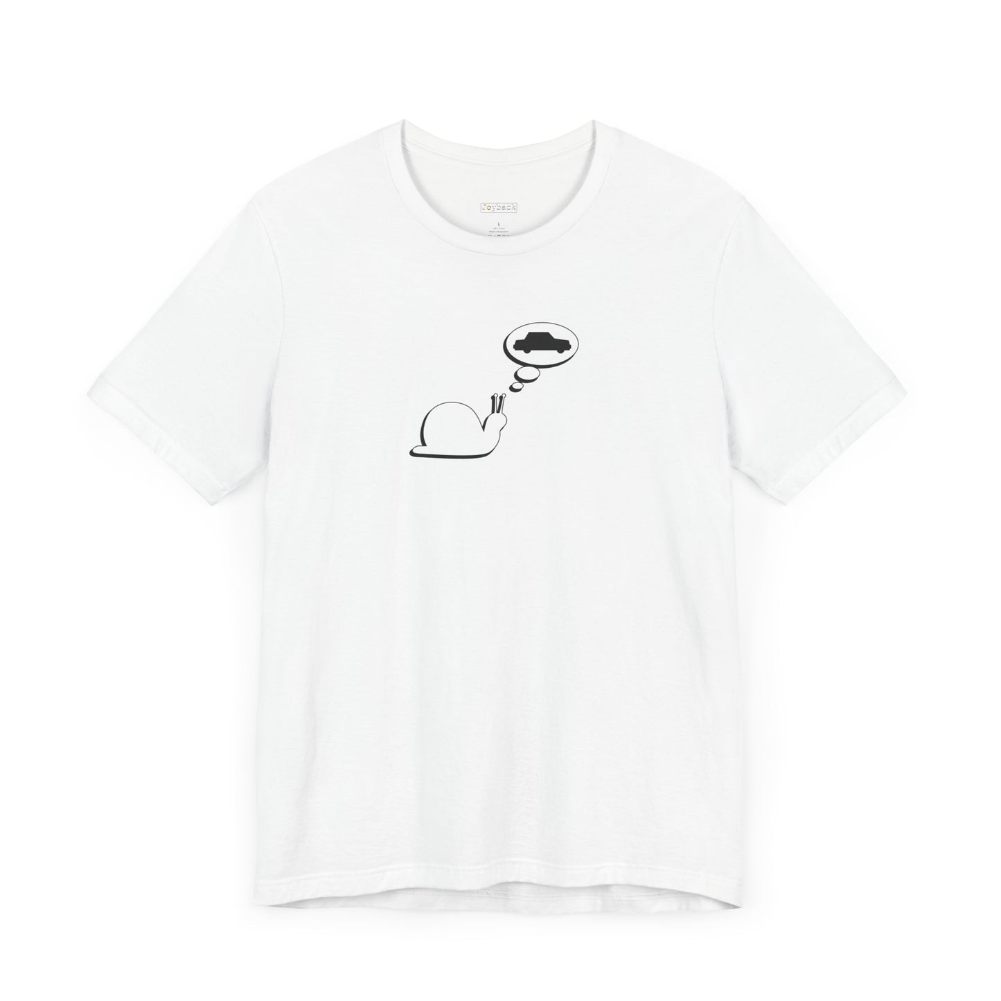 Snail Yearns to Go Fast -  Soft Cotton Tee - Adult/Unisex