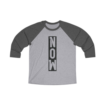 NOW - Comfy Baseball Tee - Adult/Unisex