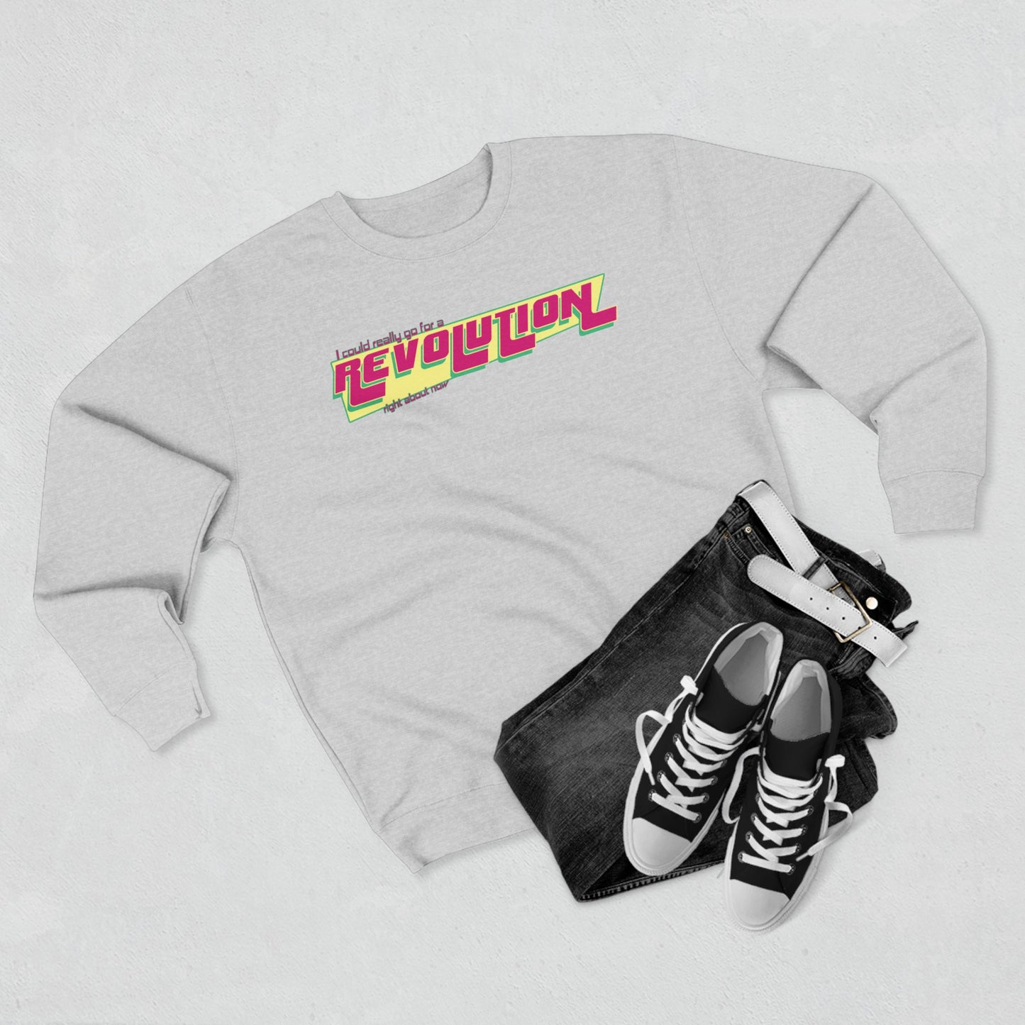 Revolution - Cozy Crewneck Sweater - Unisex/Adult