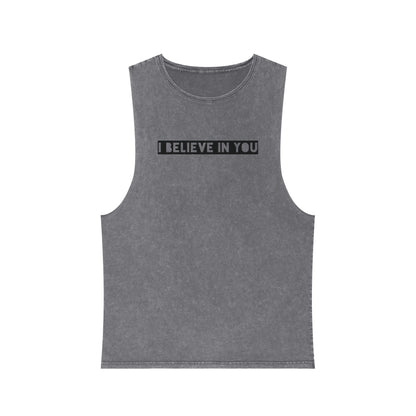 I Believe In You - Stonewash Tank - Adult/Unisex