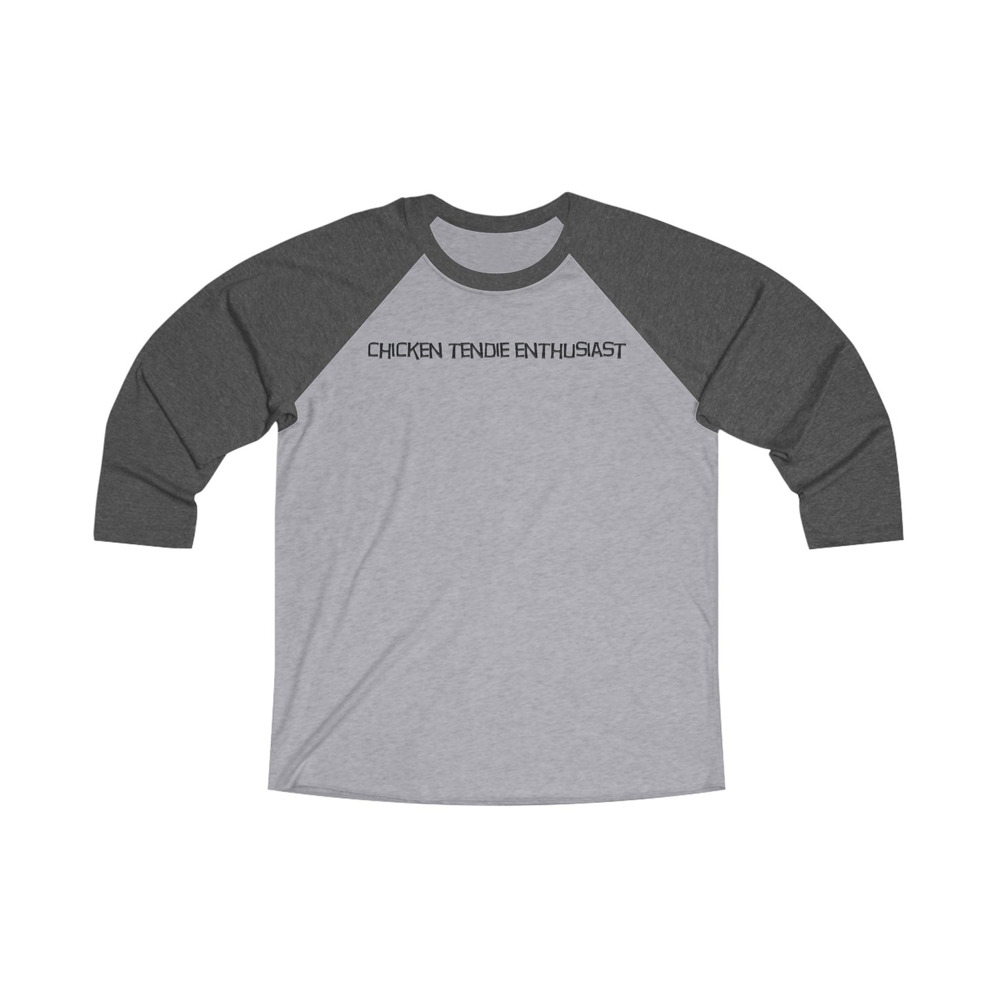 Chicken Tendie Enthusiast - Comfy Baseball Tee - Adult/Unisex