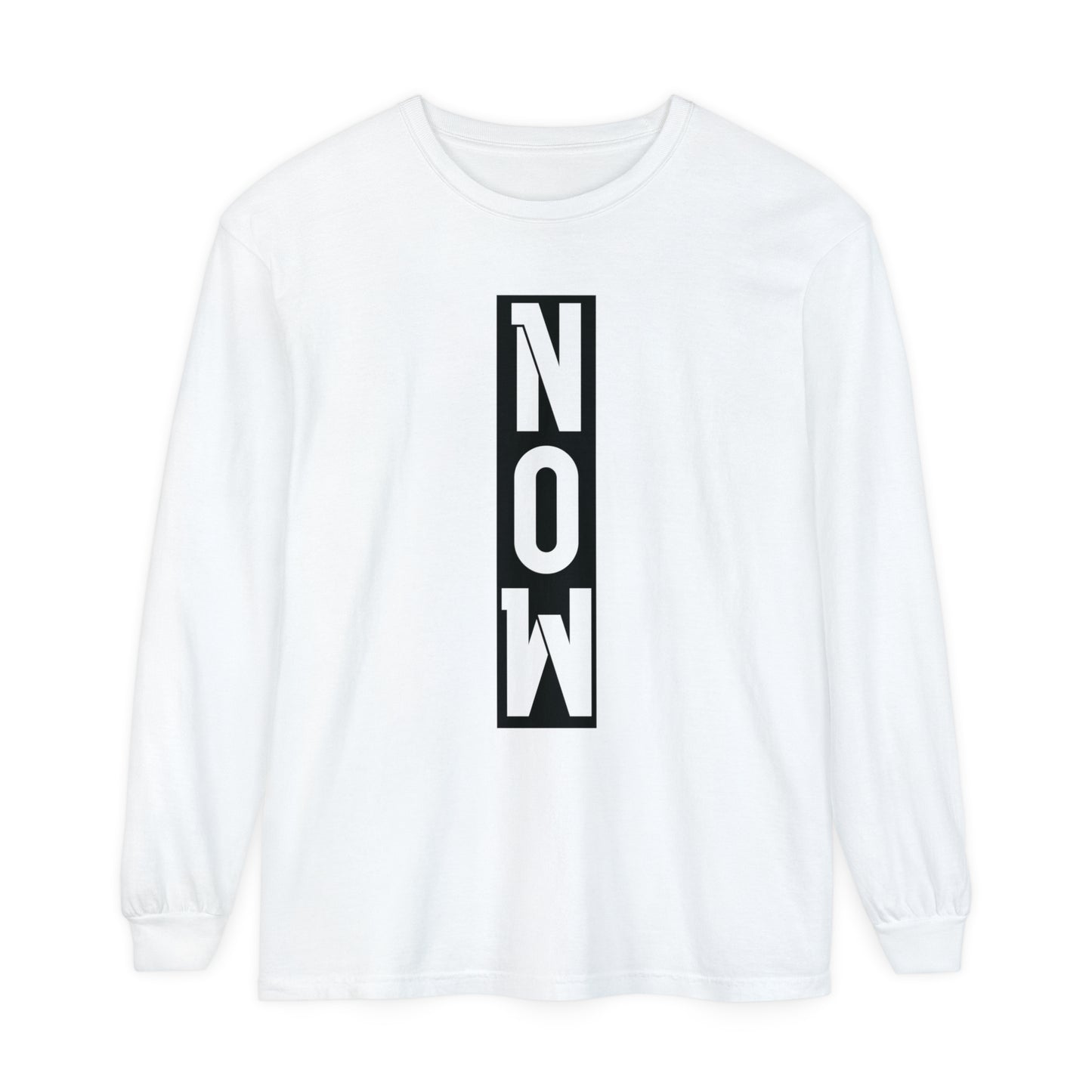 NOW - Comfy Long-Sleeve Shirt - Adult/Unisex