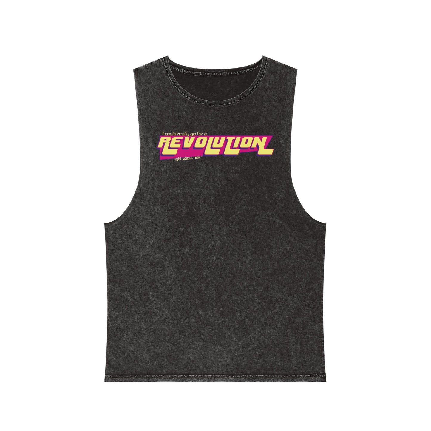 Revolution - Stonewash Tank - Unisex/Adult