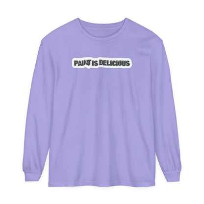 Paint Is Delicious - Comfy Long-Sleeve Shirt - Unisex/Adult