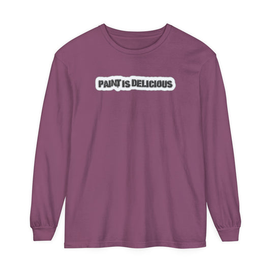 Paint Is Delicious - Comfy Long-Sleeve Shirt - Unisex/Adult