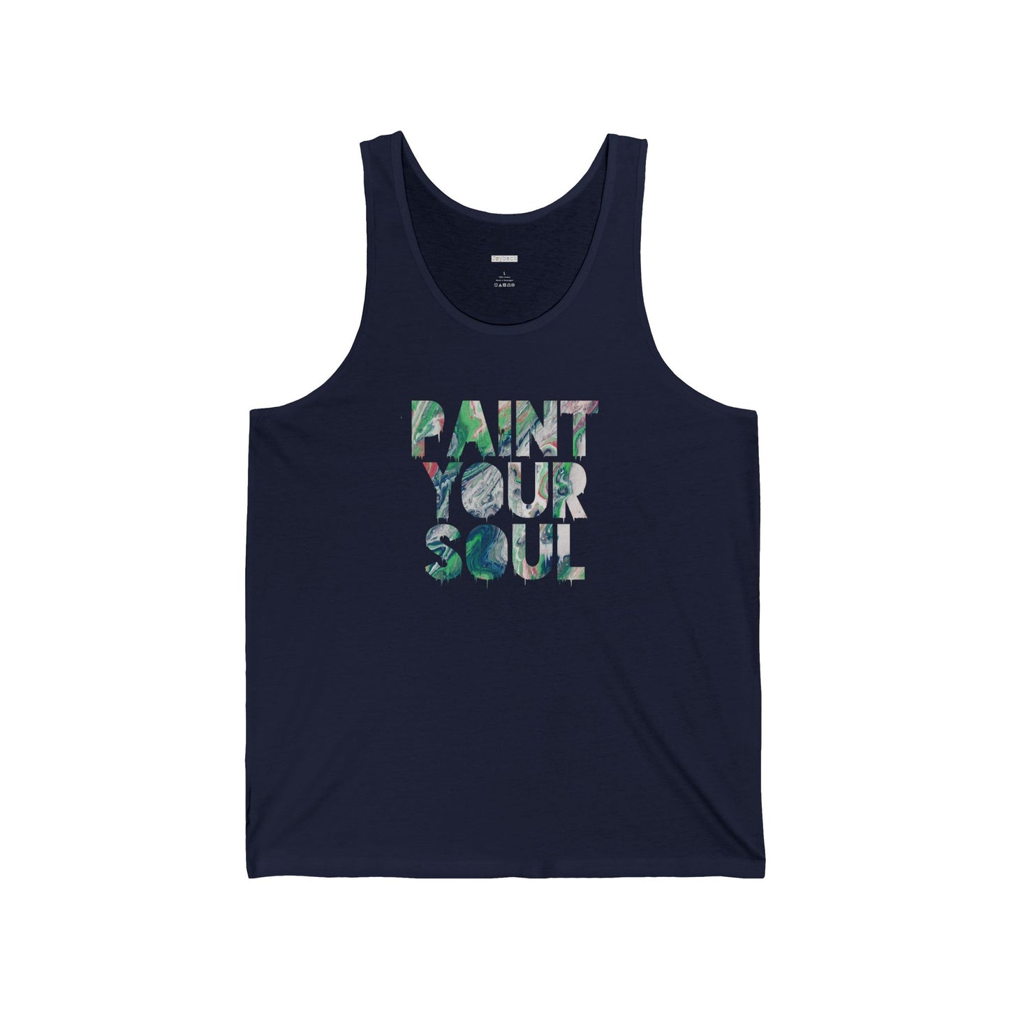 PAINT YOUR SOUL - Unisex Jersey Tank - Adult/Unisex