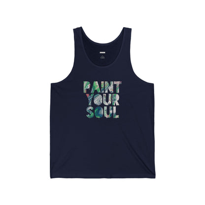 PAINT YOUR SOUL - Unisex Jersey Tank - Adult/Unisex