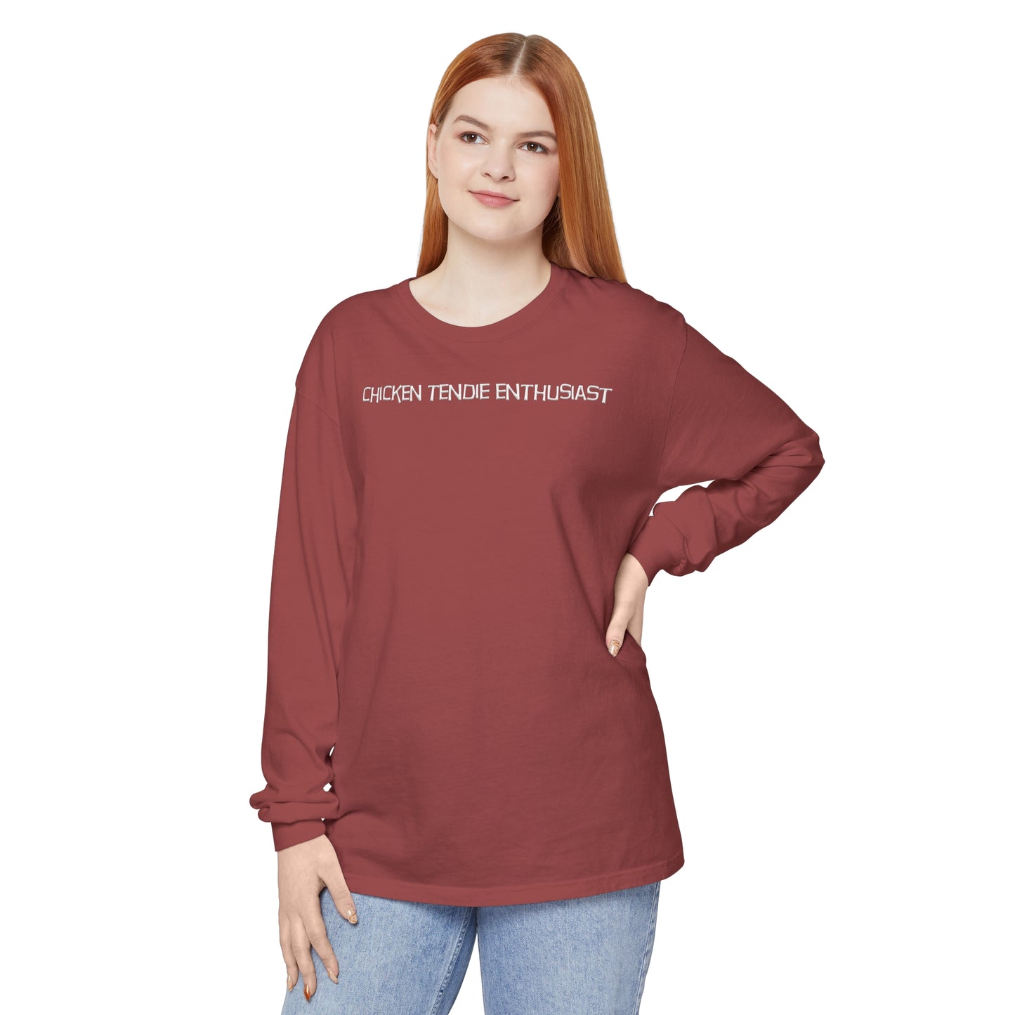 Chicken Tendie Enthusiast - Comfy Long-Sleeve Shirt - Adult/Unisex