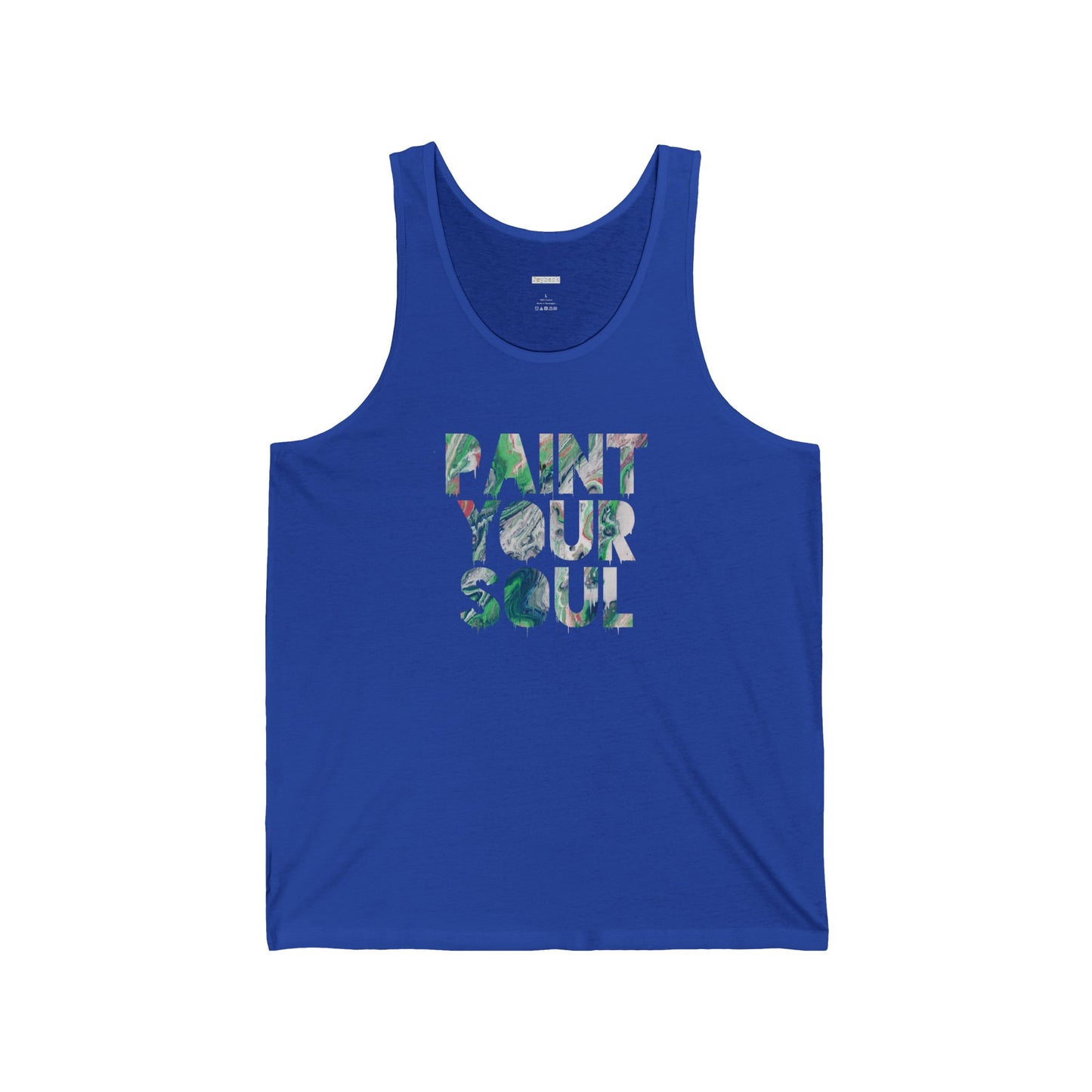 PAINT YOUR SOUL - Unisex Jersey Tank - Adult/Unisex