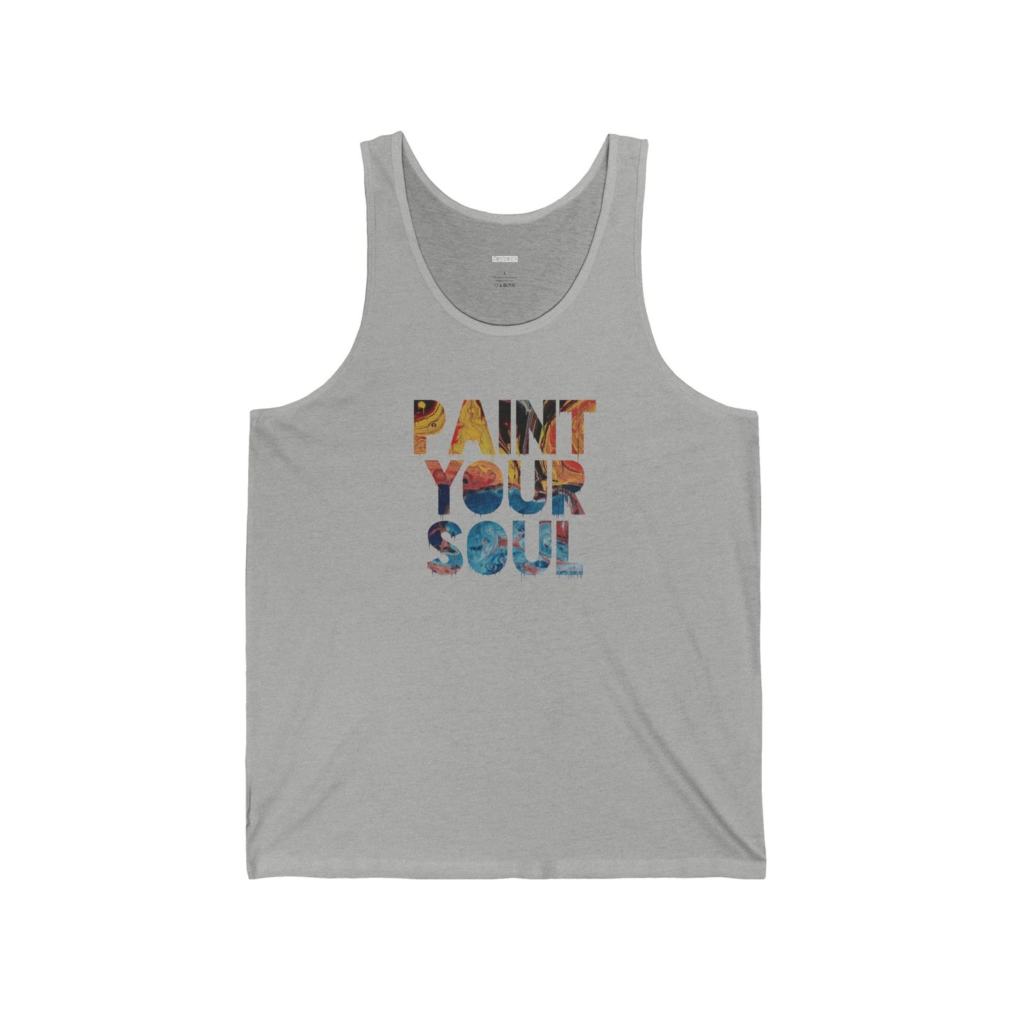 PAINT YOUR SOUL - Unisex Jersey Tank - Adult/Unisex