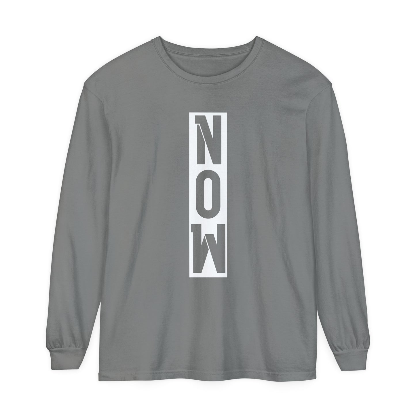 NOW - Comfy Long-Sleeve Shirt - Adult/Unisex