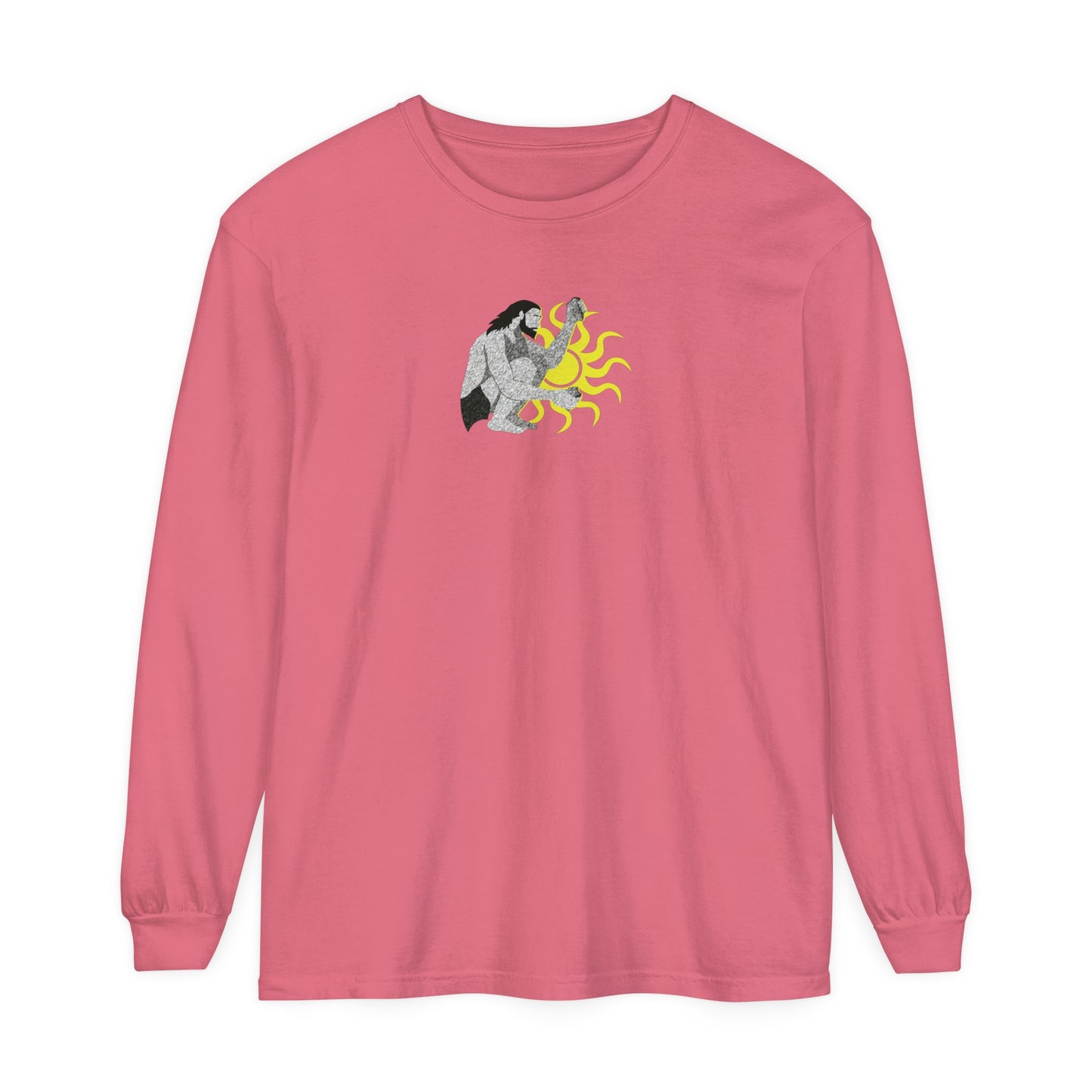 Caveman - Comfy Long-Sleeve Shirt - Adult/Unisex