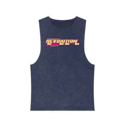 Revolution - Stonewash Tank - Unisex/Adult