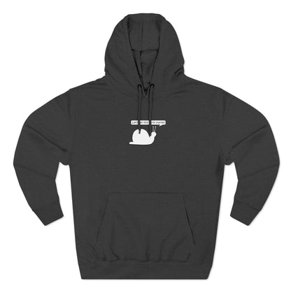 Let's Get This Party Started Snail - Cozy Fleece Hoodie - Adult/Unisex