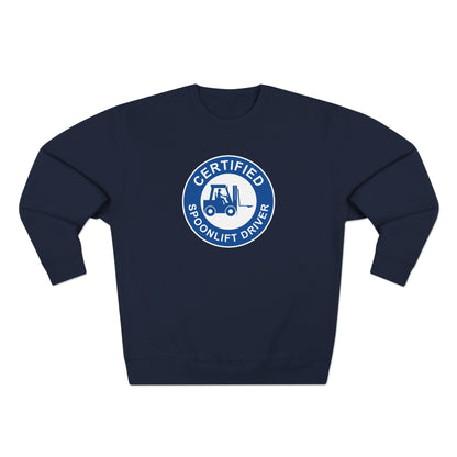 Spoonlift Driver - Cozy Crewneck Sweater - Adult/Unisex