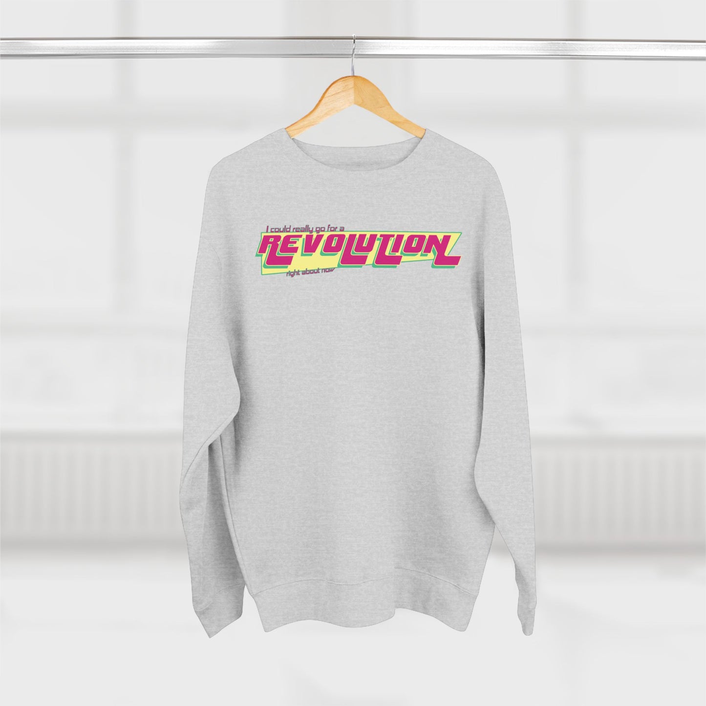 Revolution - Cozy Crewneck Sweater - Unisex/Adult