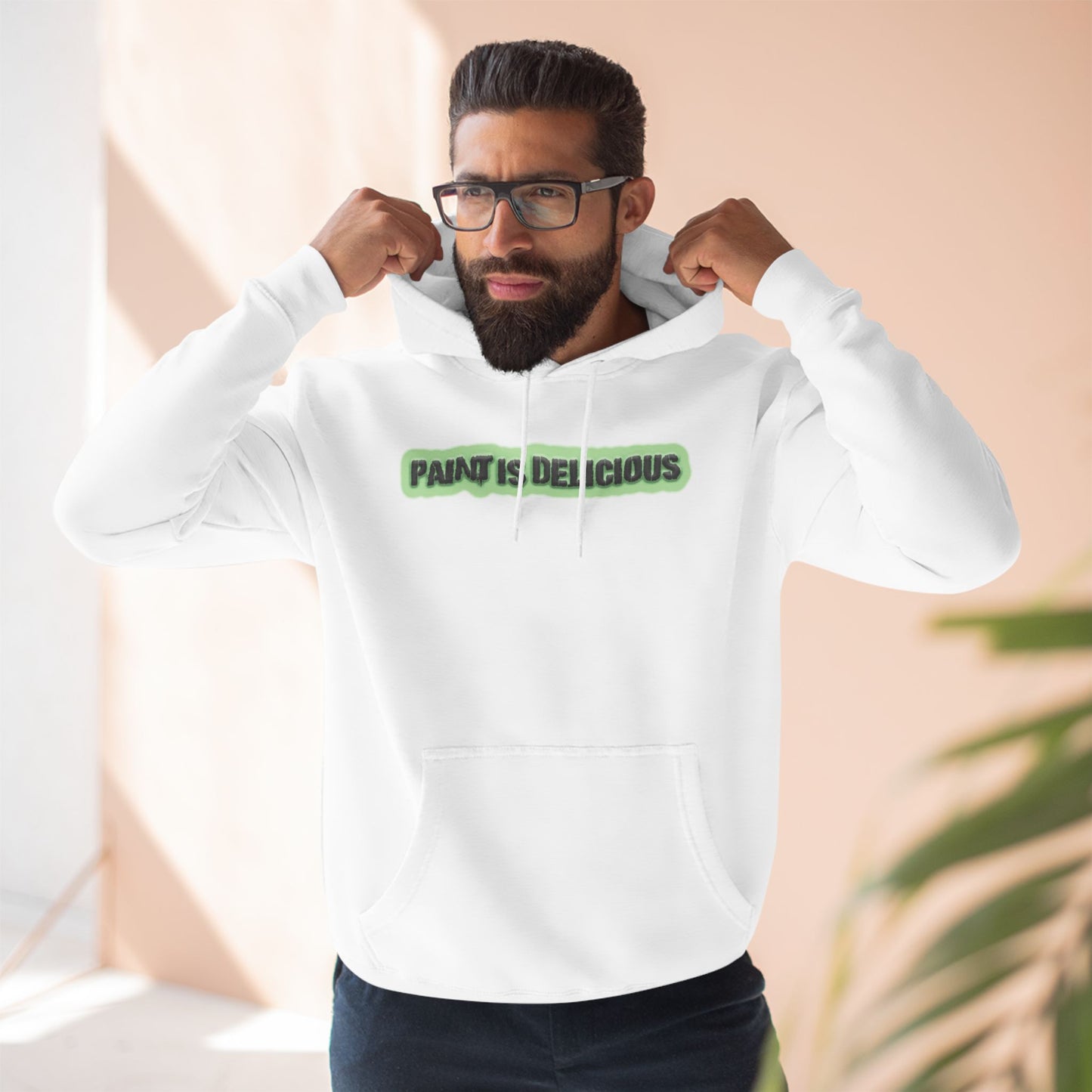 Paint Is Delicious - Cozy Fleece Hoodie - Unisex/Adult